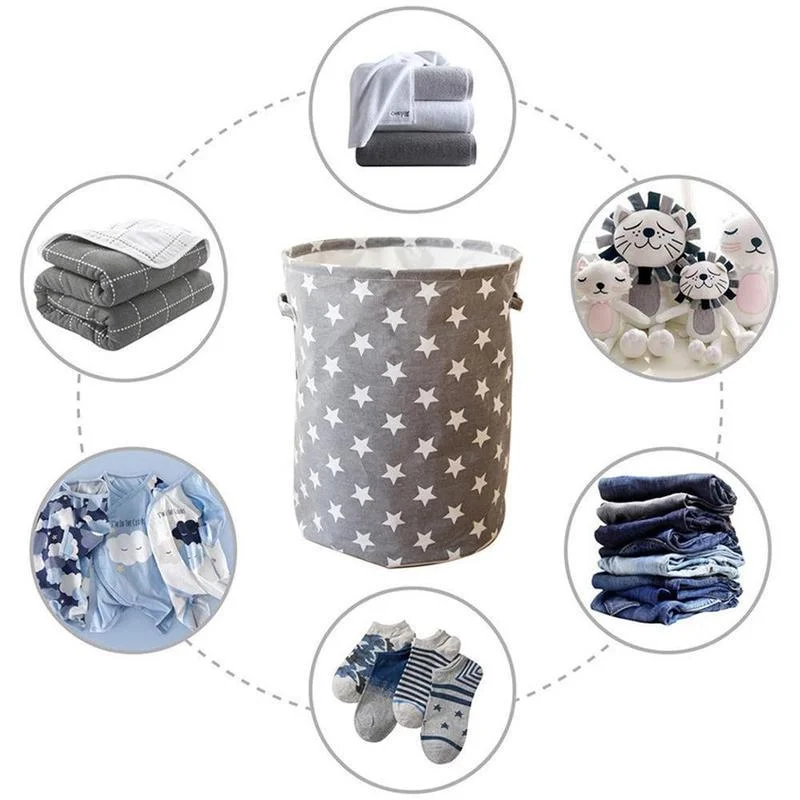 Panier À Linge Etoilé