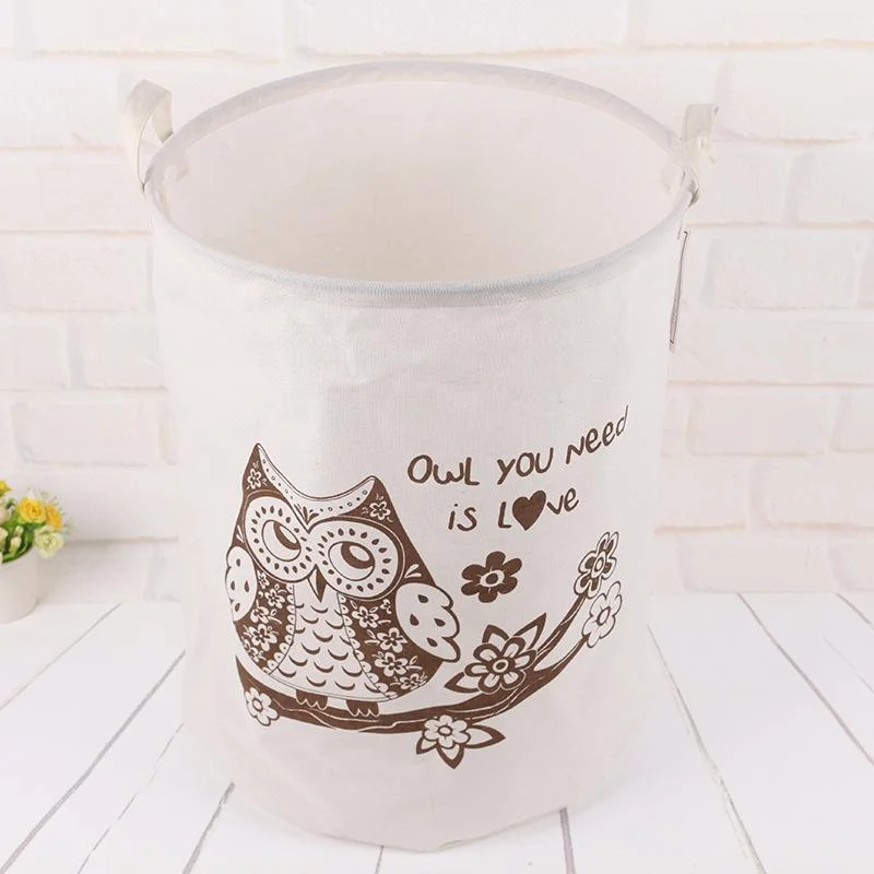 Panier À Linge Hibou
