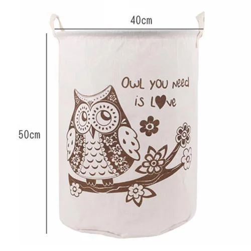 Panier À Linge Hibou