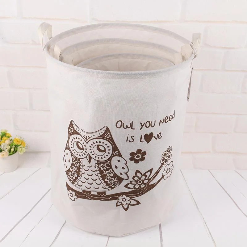 Panier À Linge Hibou