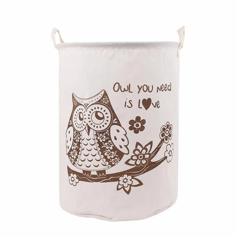 Panier À Linge Hibou