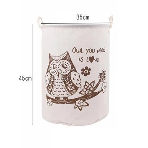 Panier À Linge Hibou