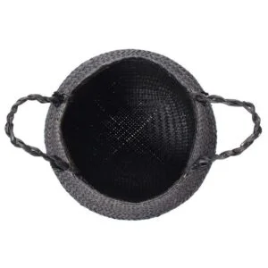 Panier À Linge Osier Noir